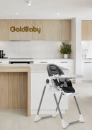 Bebedue Cadeira Papa Evolutiva Evolia Dark Grey