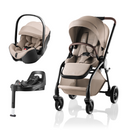 Britax Romer Trio Rio + Baby-Safe Pro Style Teak + Base