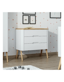 Trama Cómoda Maxi Round Branco Mate Tola