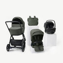 Jané Trio Keep Botanic + Alcofa + Kombibaby Matt Black