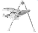 Bebedue Cadeira Papa Evolutiva Evolia Soft Grey