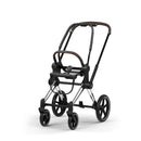 Cybex Priam Style Frame & Seat Pack Chrome Brown