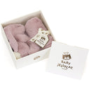 Jellycat Bashful Luxe Bunny Rosa Soother