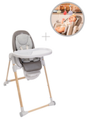 Chicco Cadeira de Papa Polly Armonia Scandinavian + Arco de Brinquedos