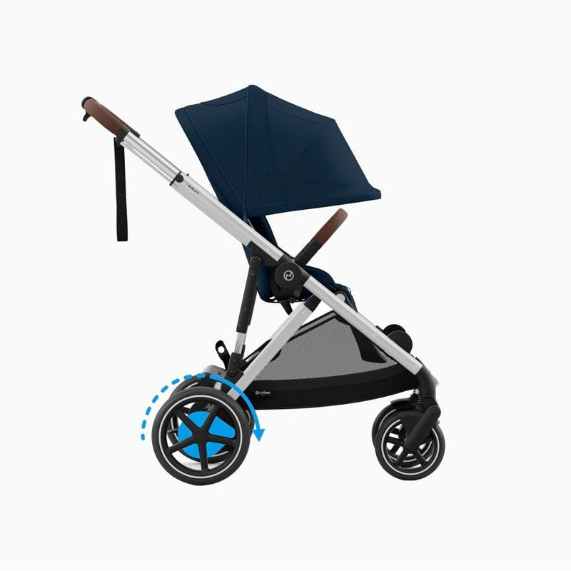 Cybex Pack eGazelle S + Alcofa + Cloud G Plus + Adaptadores + Base G Ocean Blue