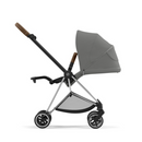 Cybex Mios Chrome Brown Seat Pack e Alcofa Lux Pearl Grey
