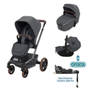 Maxi Cosi Trio Fame Moon Graphite + Base FamilyFix Slide Pro