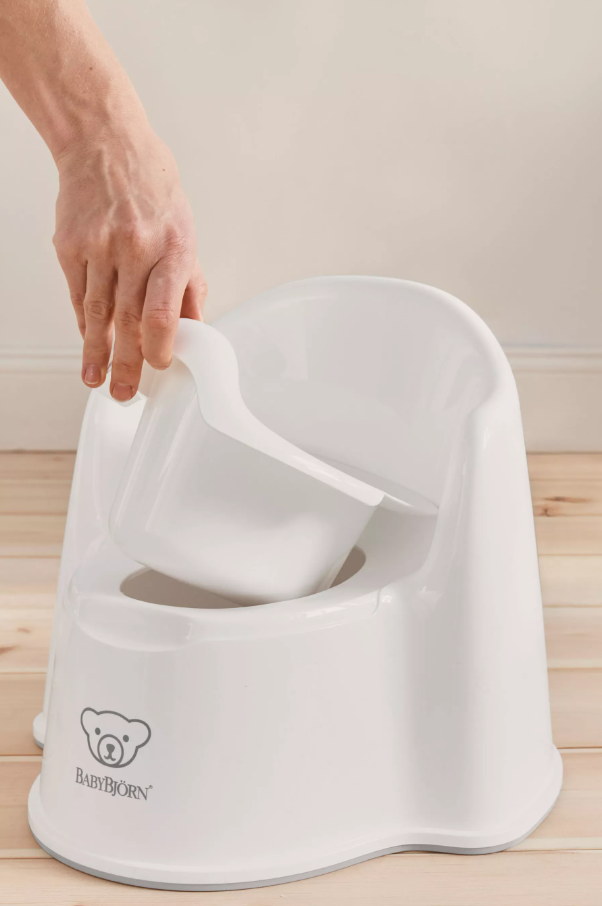 Babybjorn Bacio Potty Chair White Grey