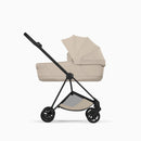 Cybex Mios Comfort Matt Black + Alcofa Dobrável Cozy Beige + Cloud T Sepia Black + Base T