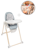 Chicco Cadeira de Papa Polly Armonia Greenery + Arco de Brinquedos