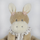 Walking Mum Peluche Burrinho Botton Flores