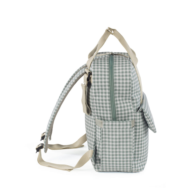 Walking mum mochila i love vichy verde