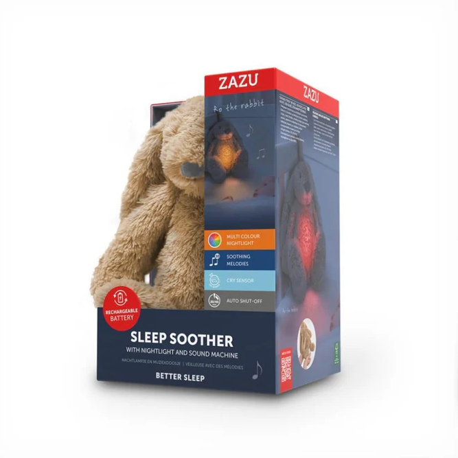 Zazu Kids Ro Sleep Soother Recarregavel Beige
