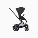 Cybex e-Priam Comfort Matt Black + Alcofa Fold Lux Sepia Blk