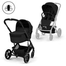 Cybex Balios S Lux 2 + Alcofa Dobravel Moon Black
