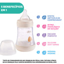 Chicco biberão perfect5 rosa 150 ml