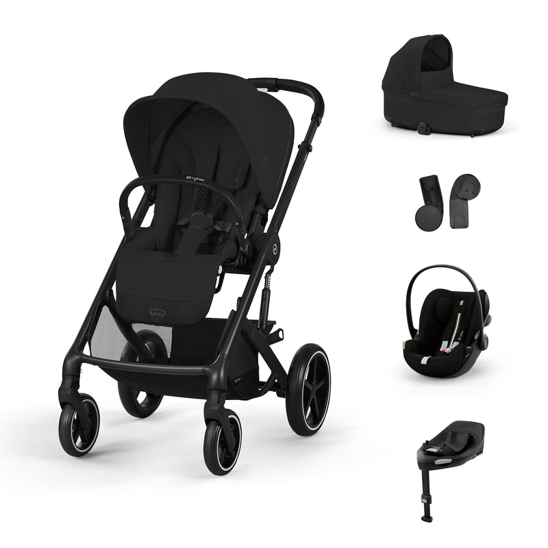 Cybex Balios S Lux + Alcofa + Cloud G Plus Moon Black + Base G