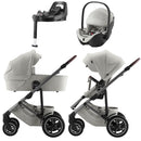 Britax romer Trio Smile 5Z Lux Linen Grey + Base Isofix