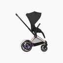 Cybex e-Priam Comfort Rosegold + Alcofa Fold Lux Sepia Black