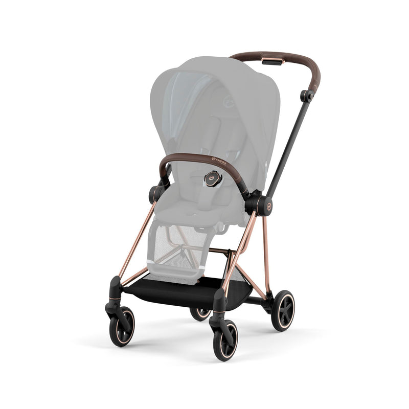 Cybex Mios Rose Gold Sepia Black + Cloud t Plus Sepia Black