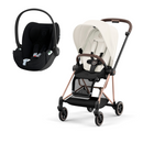 Cybex Mios Rosegold Off White + Cloud T Plus Sepia Black