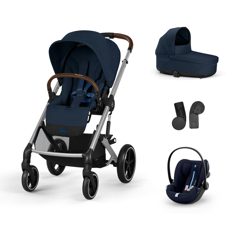 Cybex Balios S Lux + Alcofa + Cloud G Plus Ocean Blue