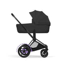 Cybex e-Priam Style Frame & Seat Matt Black