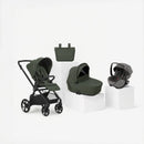 Jané Trio Muum Botanic + Alcofa + Kombibaby Mars Gray