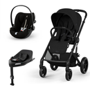 Cybex Balios S Lux 2 Moon Black + Cloud G3 Plus Moon Black + Base G3