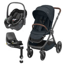 Maxi Cosi Oxford Essential Graphite + Pebble 360 Essential Black + Base FamilyFix 360