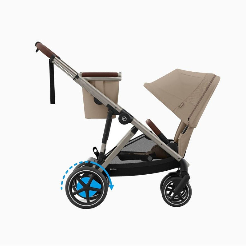 Cybex Pack eGazelle S + Alcofa + Cloud G Plus + Adaptadores + Base G Almond Beige
