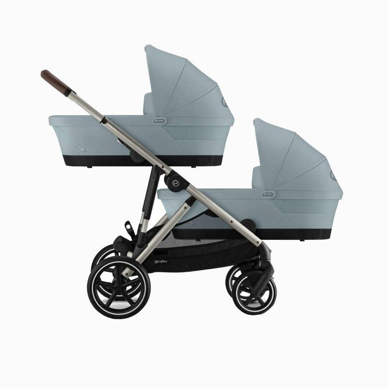 Cybex Pack eGazelle S + Alcofa + Cloud G Plus + Adaptadores + Base G Stormy Blue