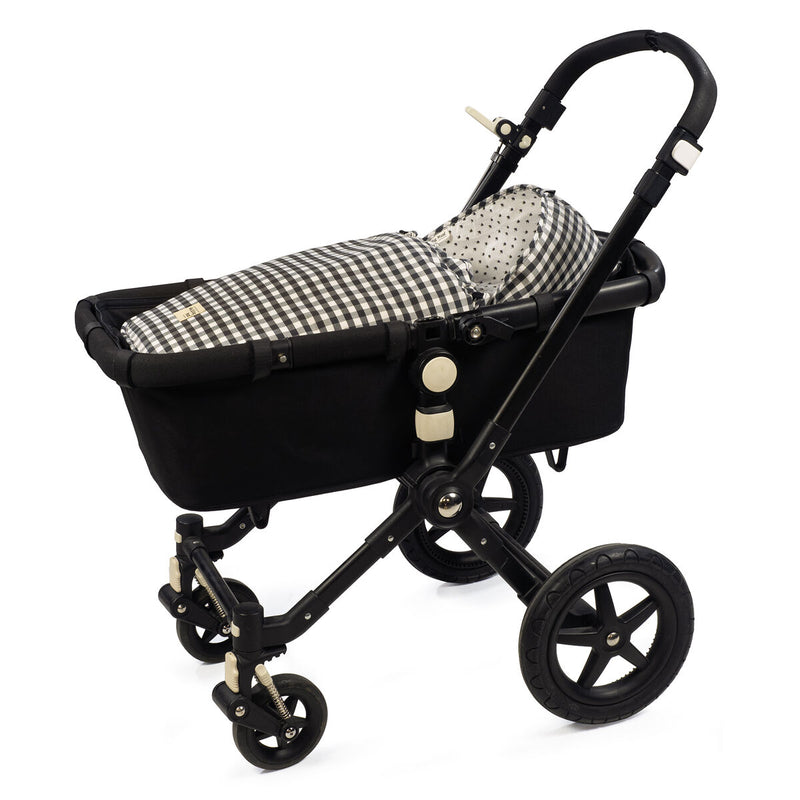 Walking Mum Footmuff Summer 2 em 1 Remy Preto