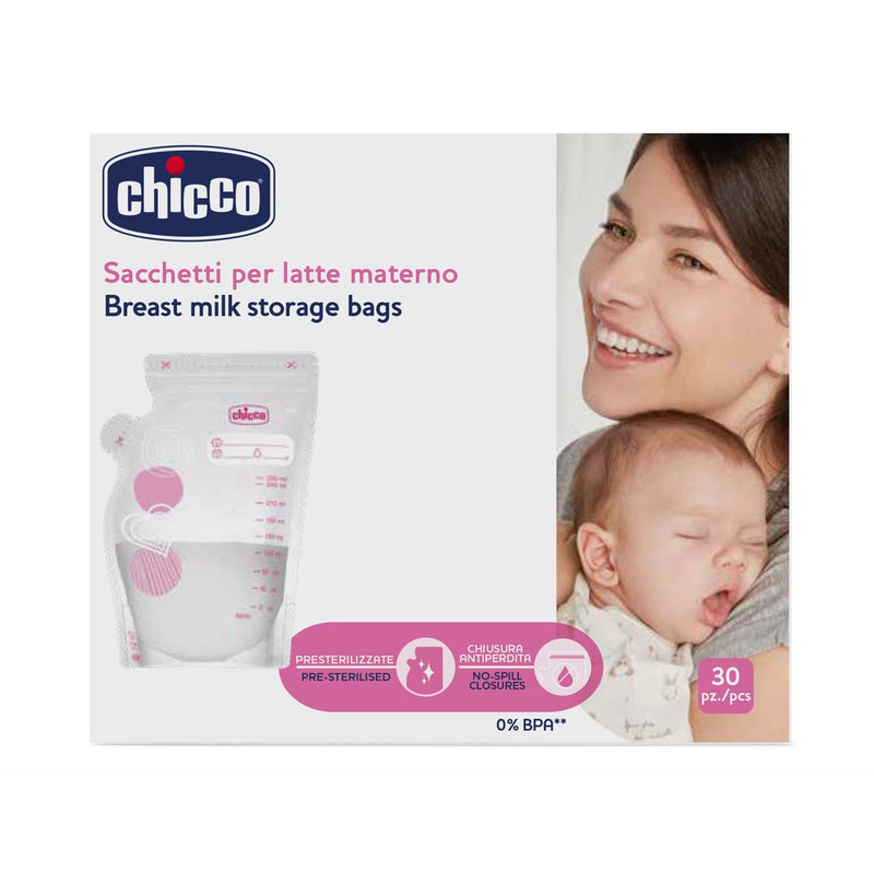 Chicco sacos de conservação de leite materno 30 und.