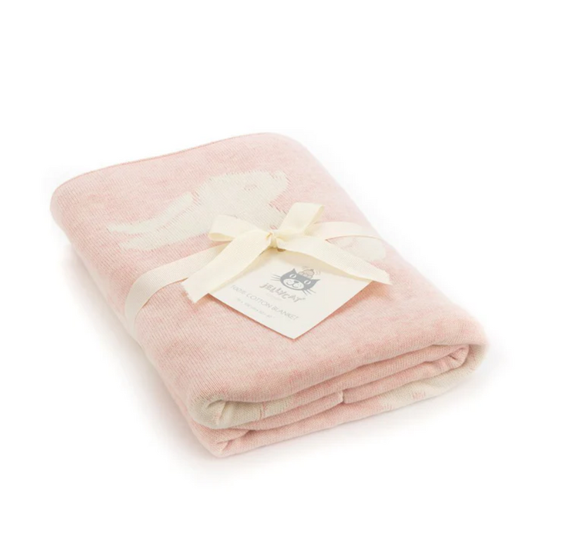 Jellycat Bashful Pink Bunny Blanket