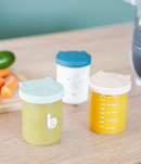 Babymoov ISY Bowls - Conjunto 6 Recipientes de Vidro 250 ml