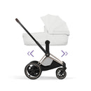 Cybex e-Priam Style Champagne Gold Off White