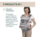 Chicco Marsúpio Airy Hip Fit Pebble