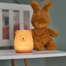 Nattou luz presença silicone urso 12cm