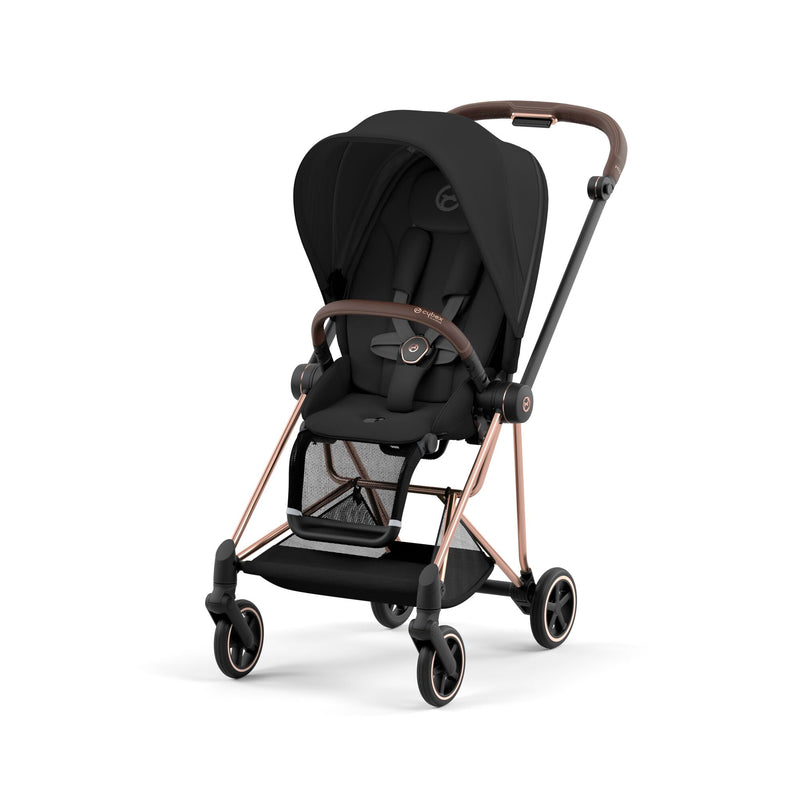 Cybex Mios Rose Gold Sepia Black + Cloud t Plus Sepia Black