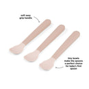 Done By Deer Conjunto de 3 Colheres Foodie Easy Grip Powder