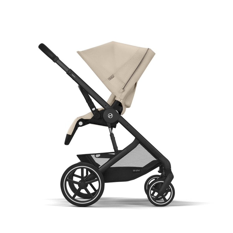 Cybex Balios S Lux One Box Black Frame Almond Beige