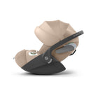 Cybex Balios S Lux 2 Almond Beige + Alcofa Dobrável + Cloud T Plus Cozy Beige + Base T