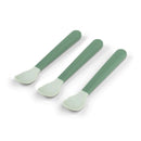 Done By Deer Conjunto de 3 Colheres Foodie Easy Grip Green