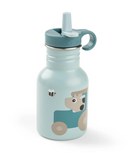 Done by Deer Tiny Farm Blue Metal Bottle 350ml