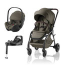 Britax Romer Trio Rio + Baby-Safe Pro Lux Urban Olive + Base