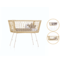 Alondra Berço Rattan Moai K12 Texteis Shaara Sand