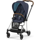 Cybex Mios Chrome Brown Seat Pack e Alcofa Lux Dark Blue