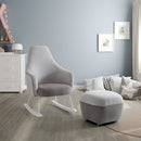 Micuna Poltrona Amamentação Moom Cinza Claro Cinza Escuro