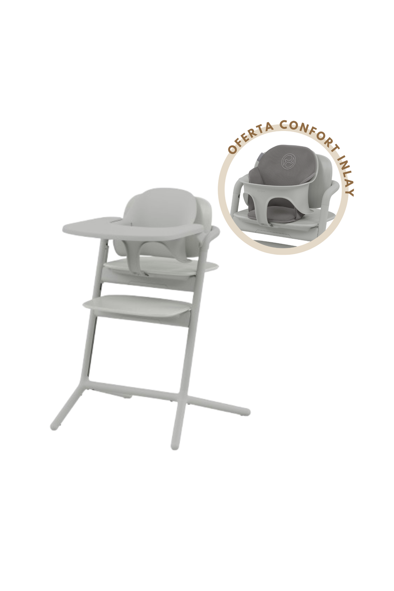 Cybex Lemo 3 em 1 Set Suede Grey + Redutor Suede Grey